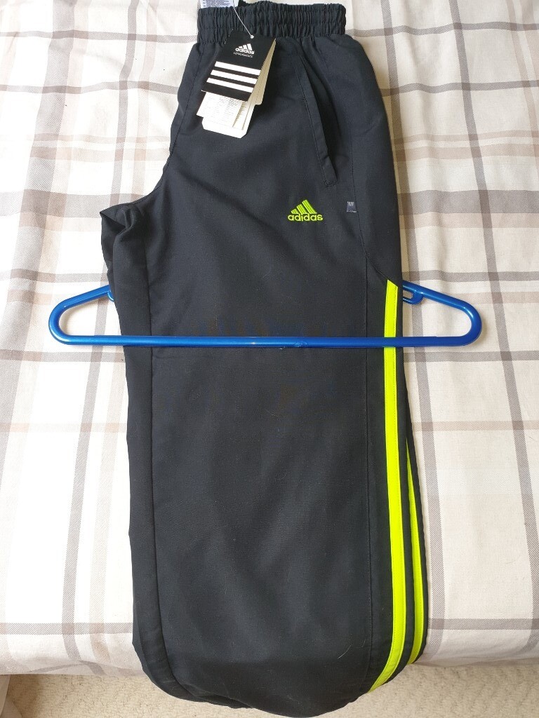 fluorescent adidas tracksuit